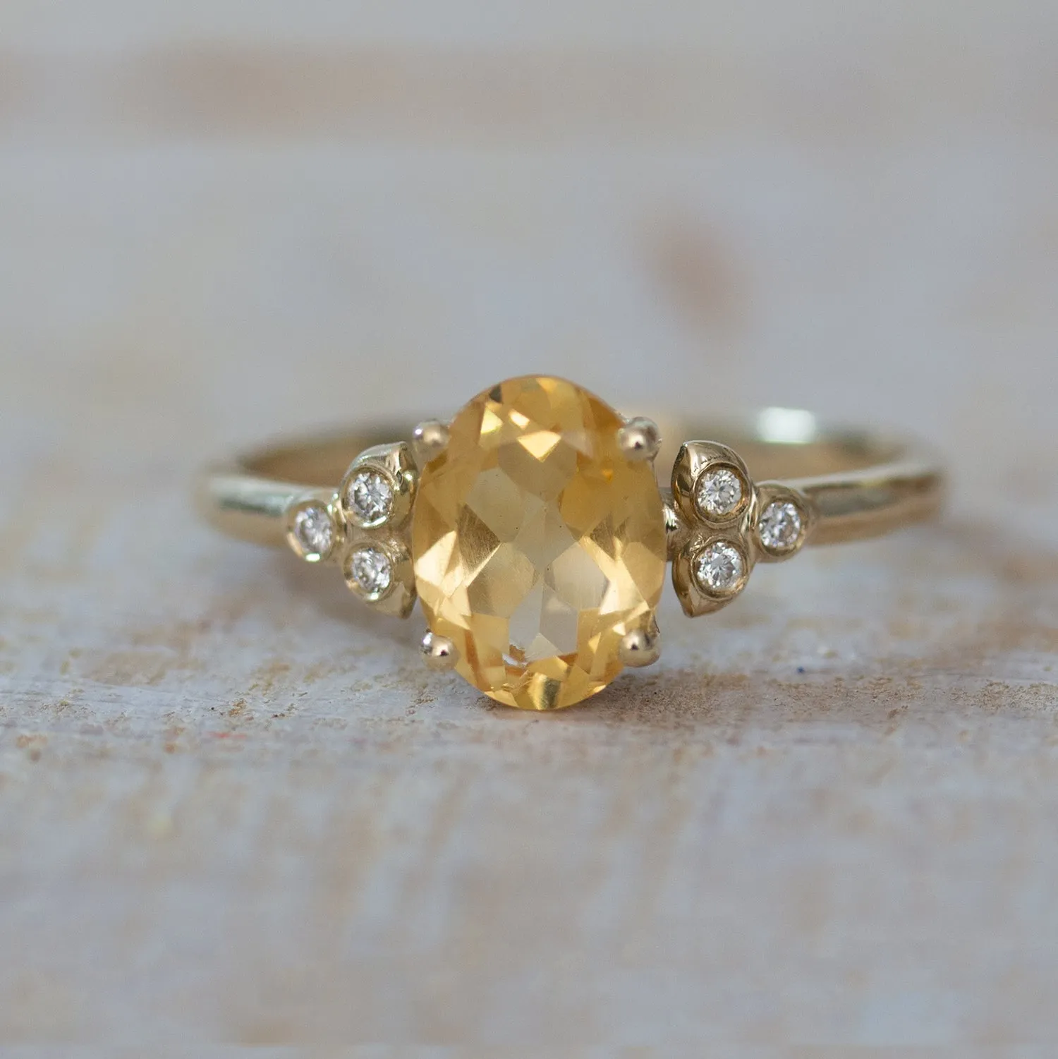 Adva Citrine Ring