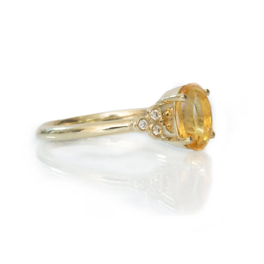 Adva Citrine Ring