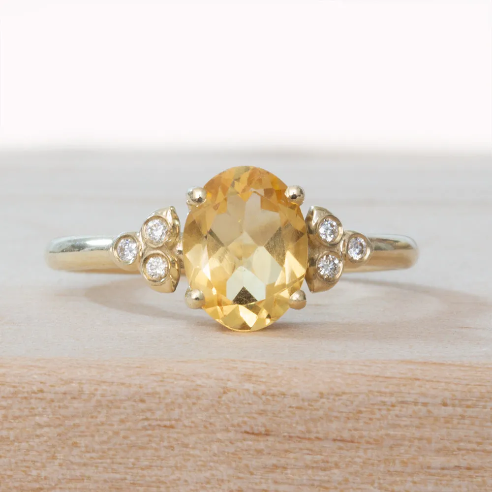 Adva Citrine Ring