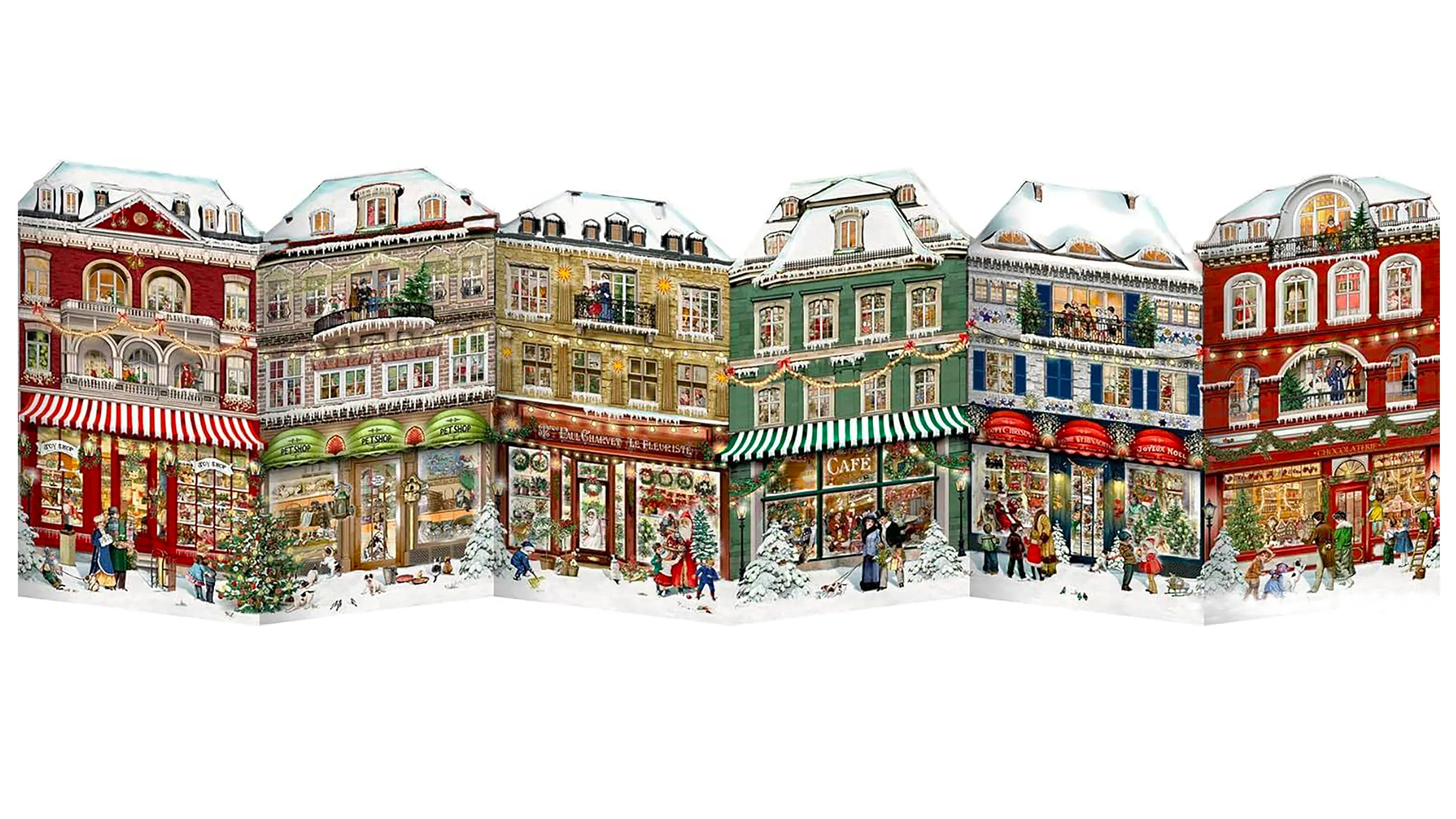 Advent Calendar : Victorian Christmas Shops