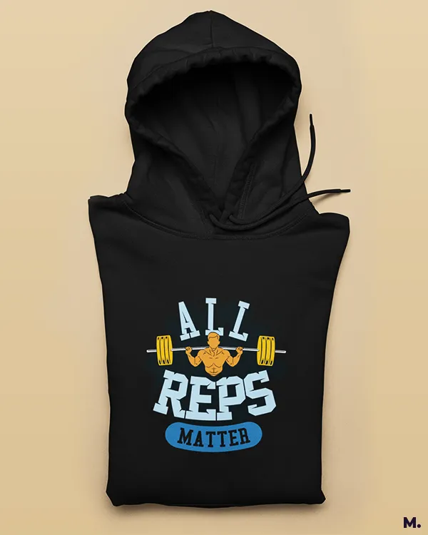 All reps matter printed hoodies