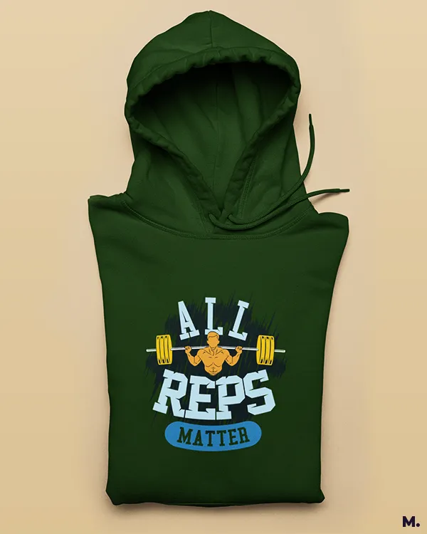 All reps matter printed hoodies
