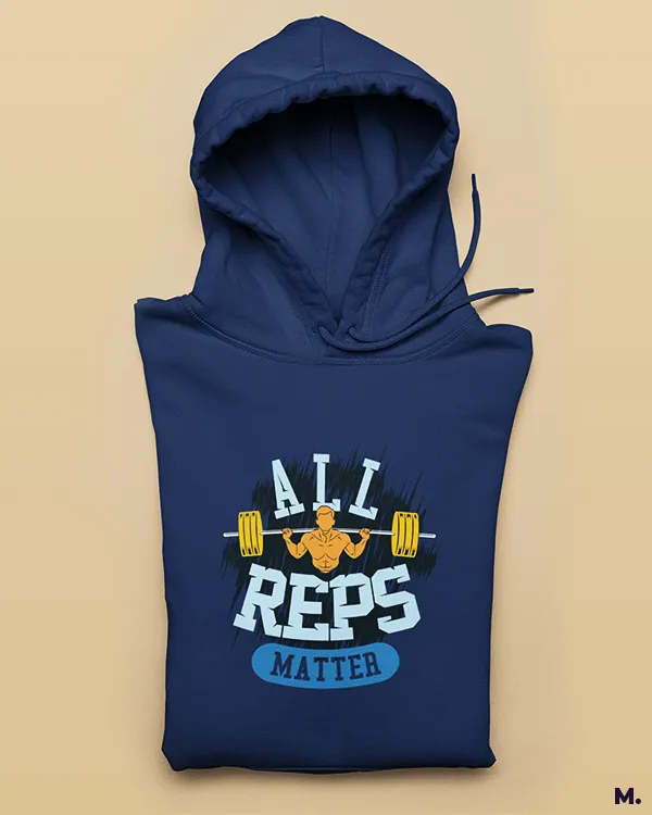 All reps matter printed hoodies