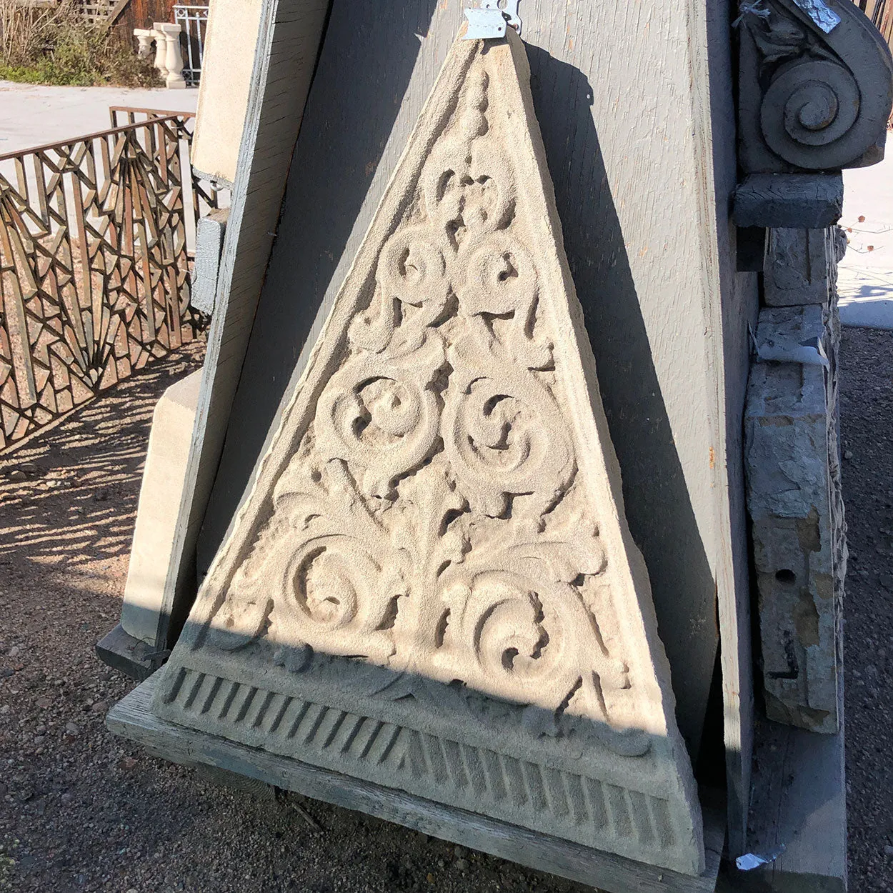 American Limestone Architectural Chicago Building Facade Ornament