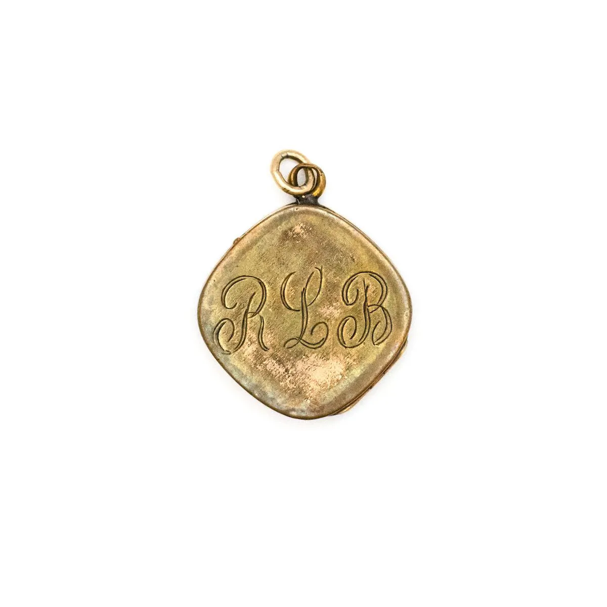 Antique Crescent Moon & Star Locket