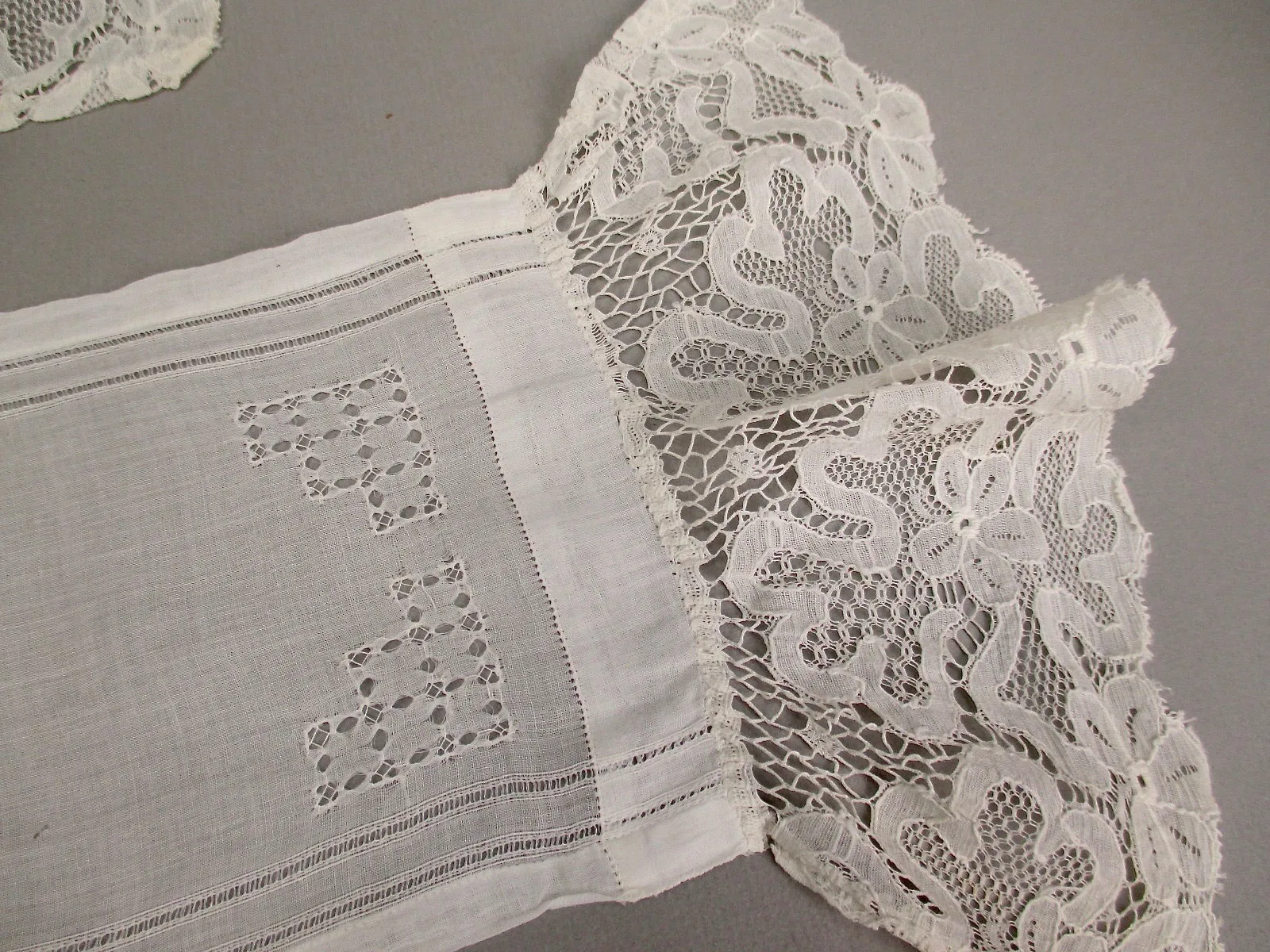 Antique Lace tie Victorian era