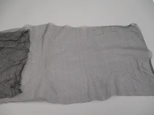Antique Victorian Black lace remnant