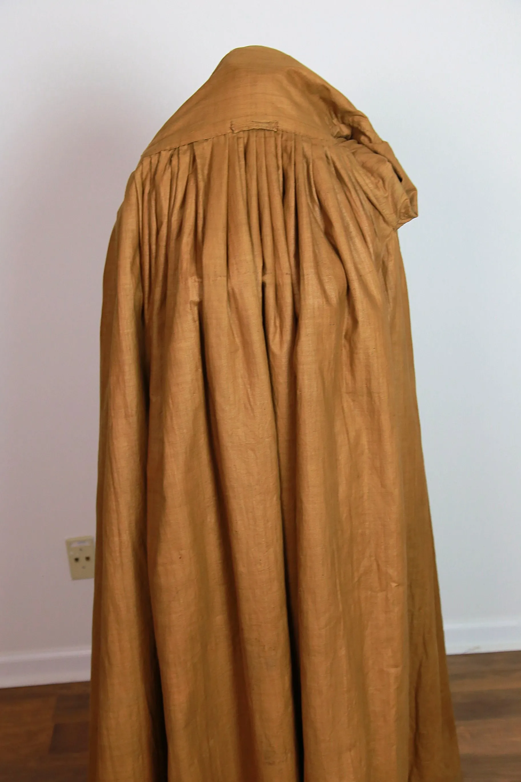 Antique Victorian Civil War era womens traveling paletot cloak coat