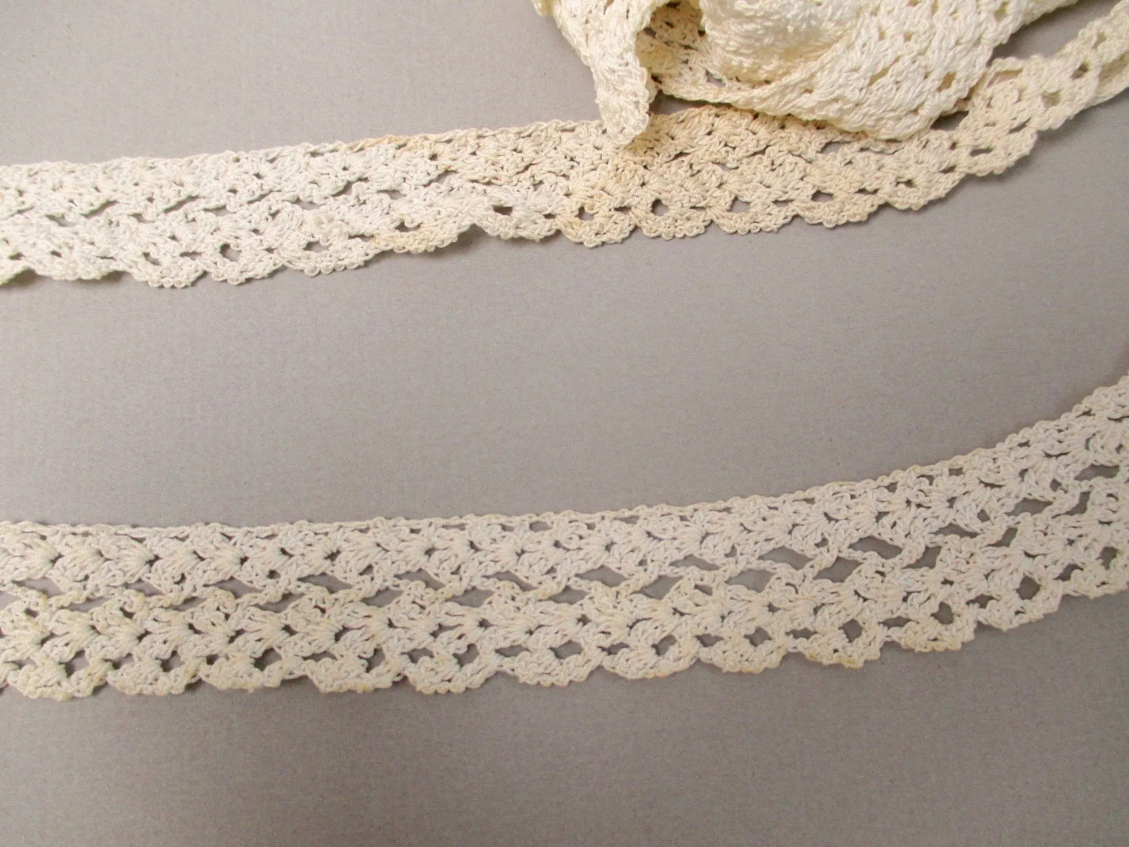 Antique Victorian Crochet Lace Trim