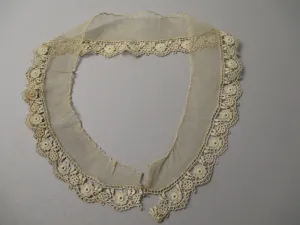 Antique Victorian Lace Collar cotton net