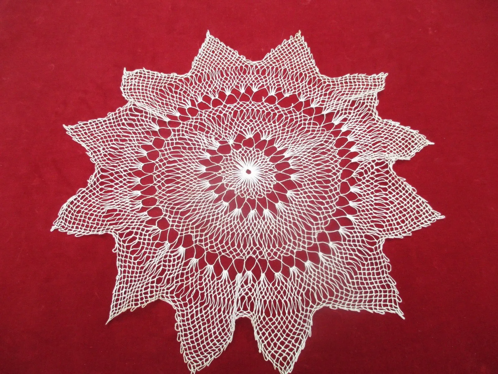 Antique Victorian Lace Doily