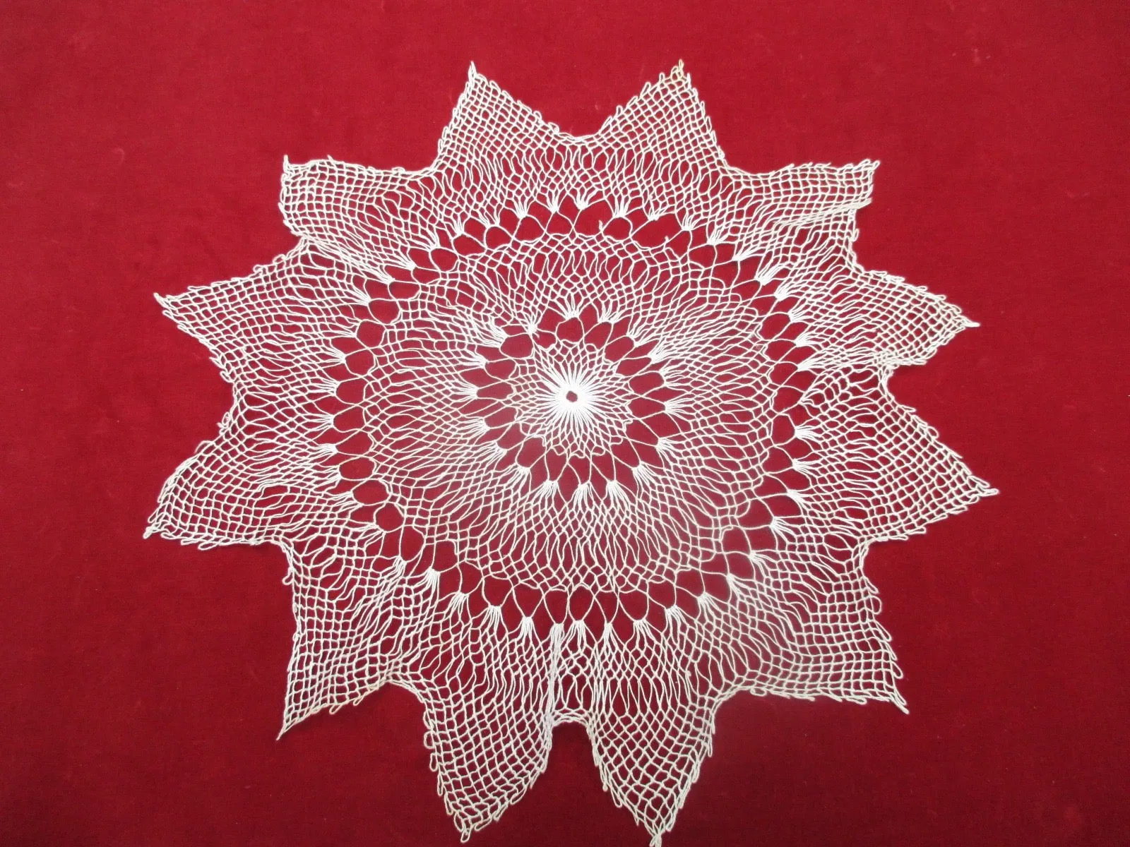 Antique Victorian Lace Doily