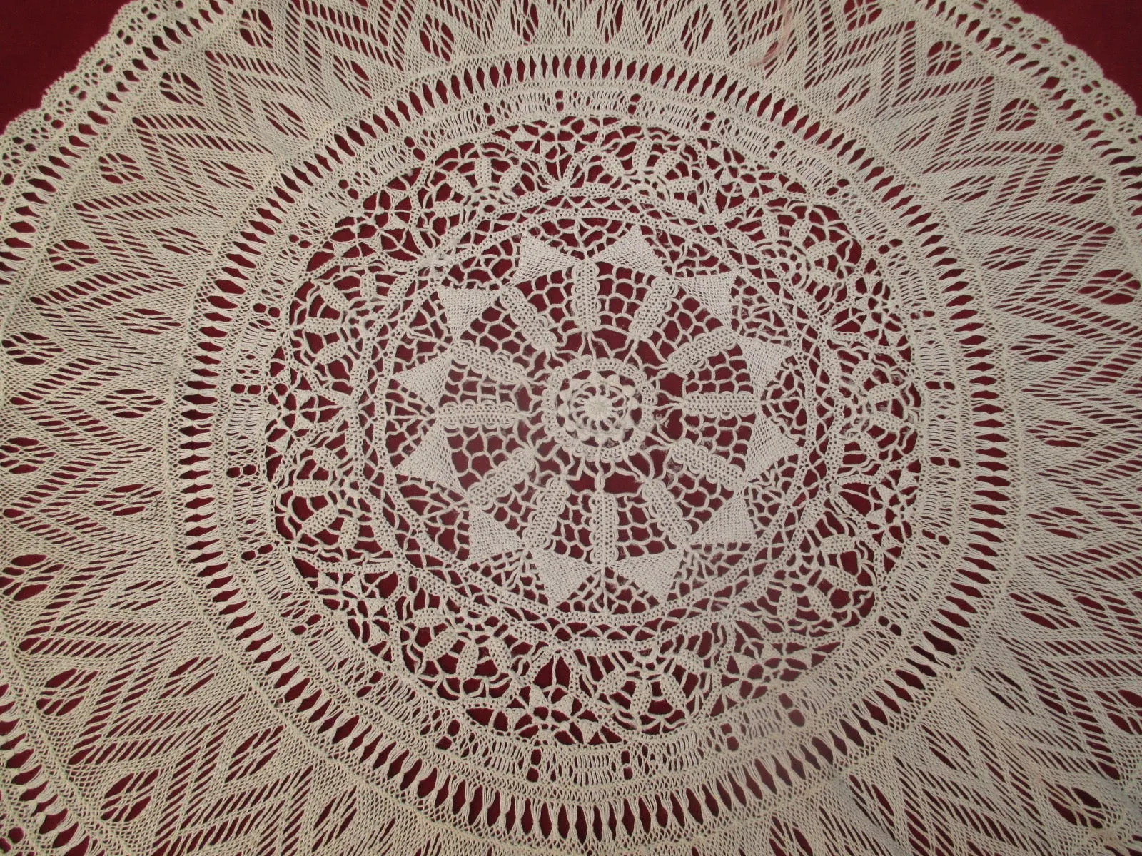 Antique Victorian Lace Doily