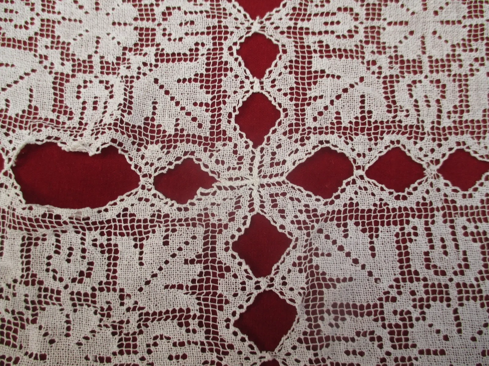 Antique Victorian Lace Doily