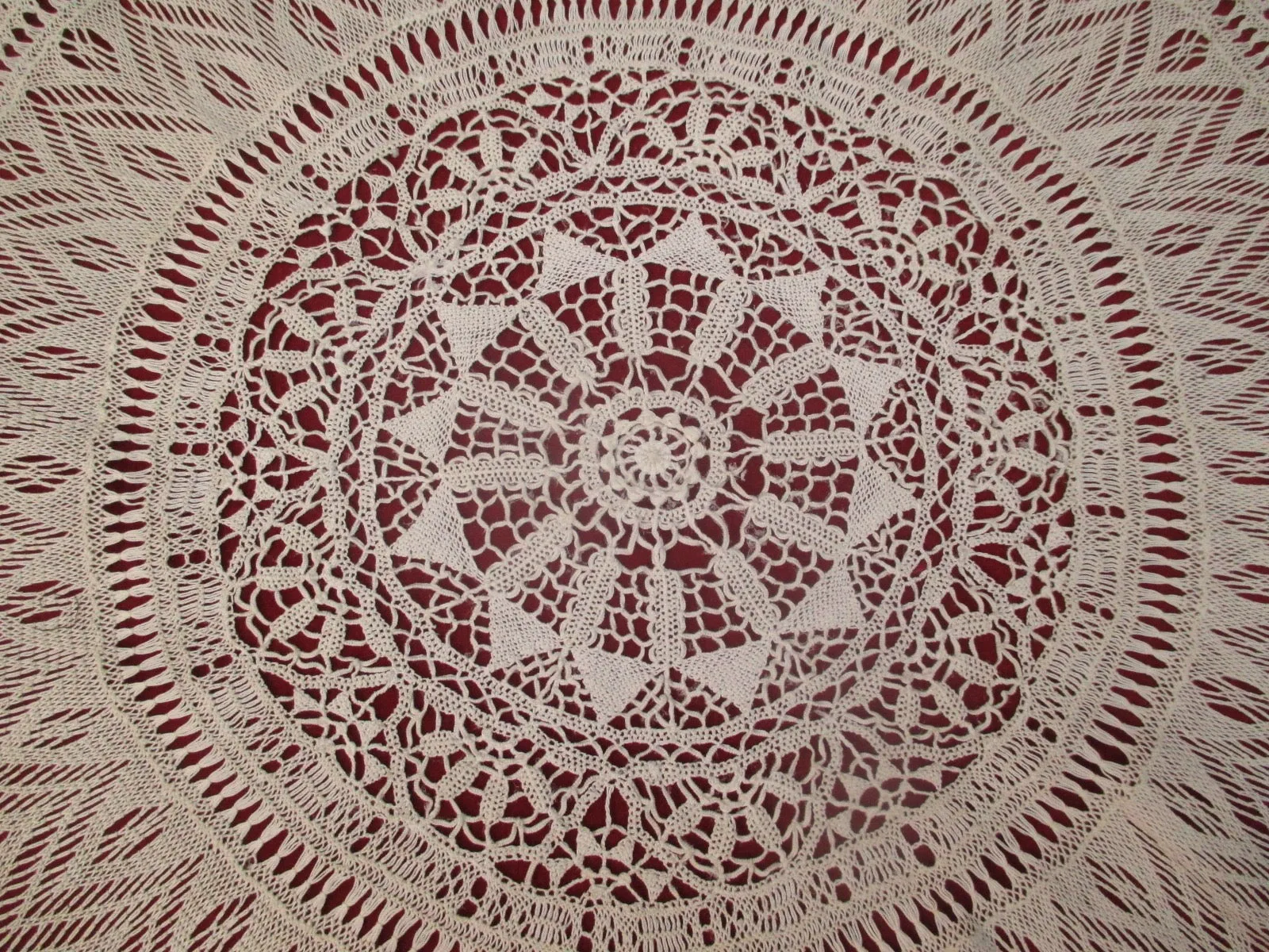 Antique Victorian Lace Doily
