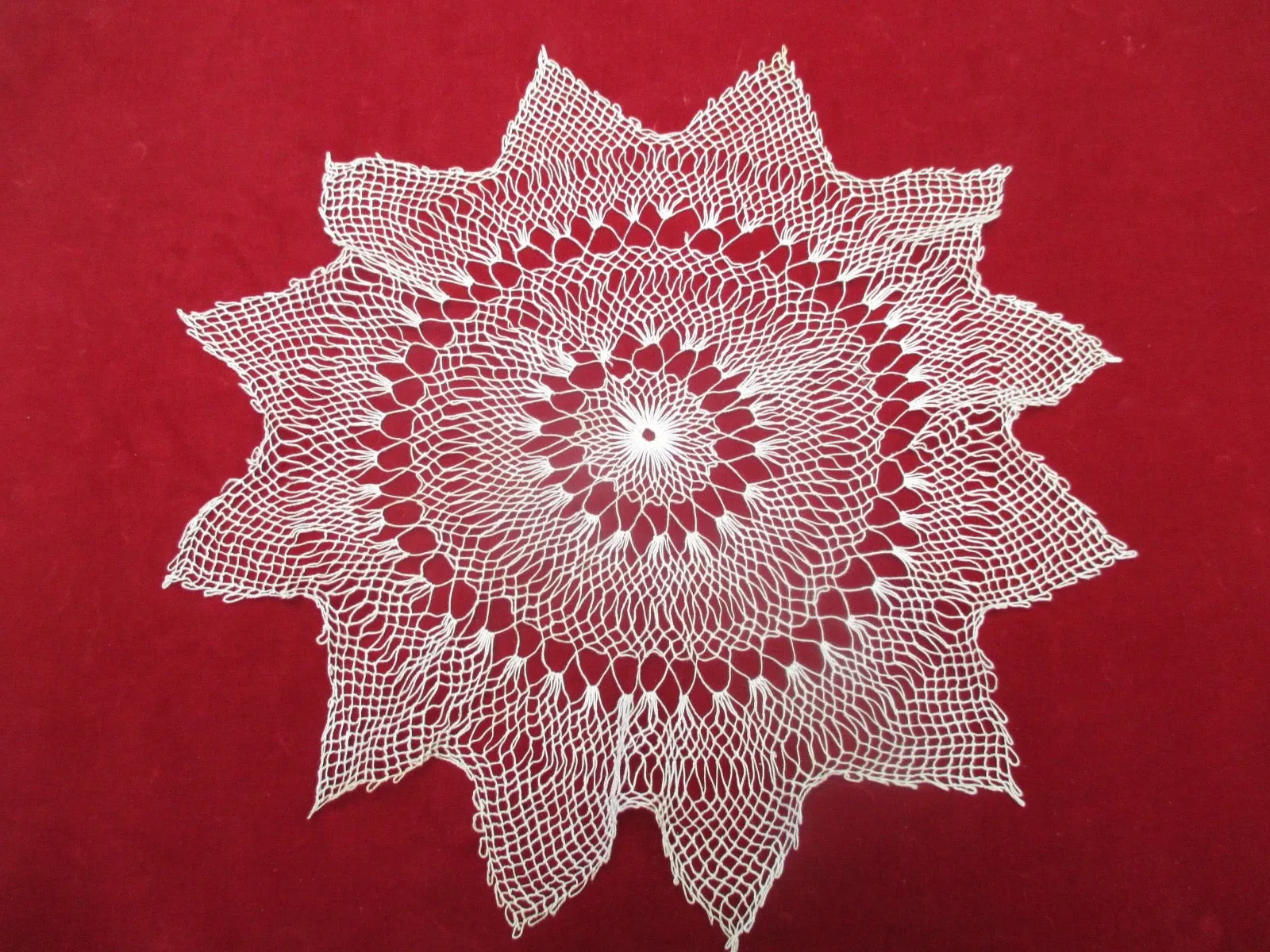 Antique Victorian Lace Doily