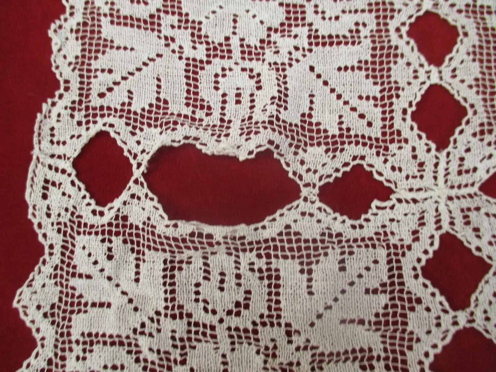 Antique Victorian Lace Doily