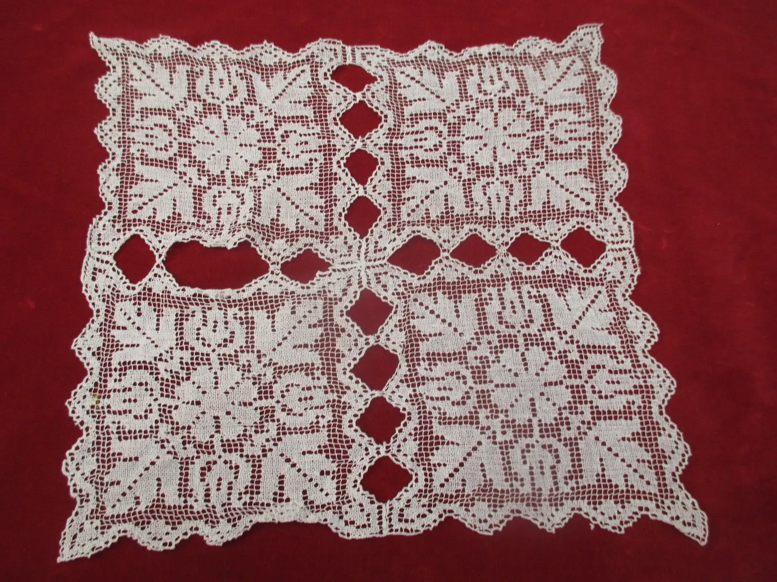 Antique Victorian Lace Doily
