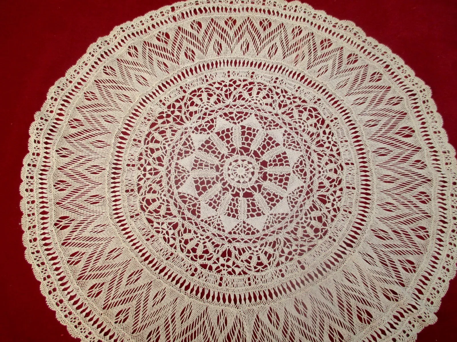 Antique Victorian Lace Doily