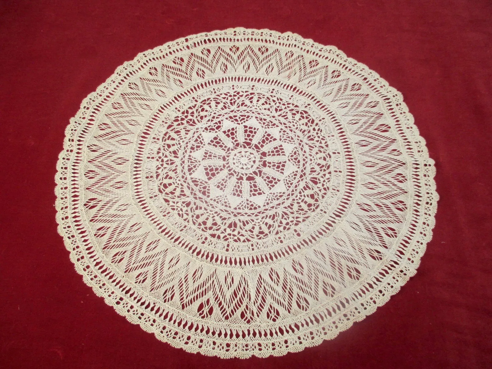 Antique Victorian Lace Doily