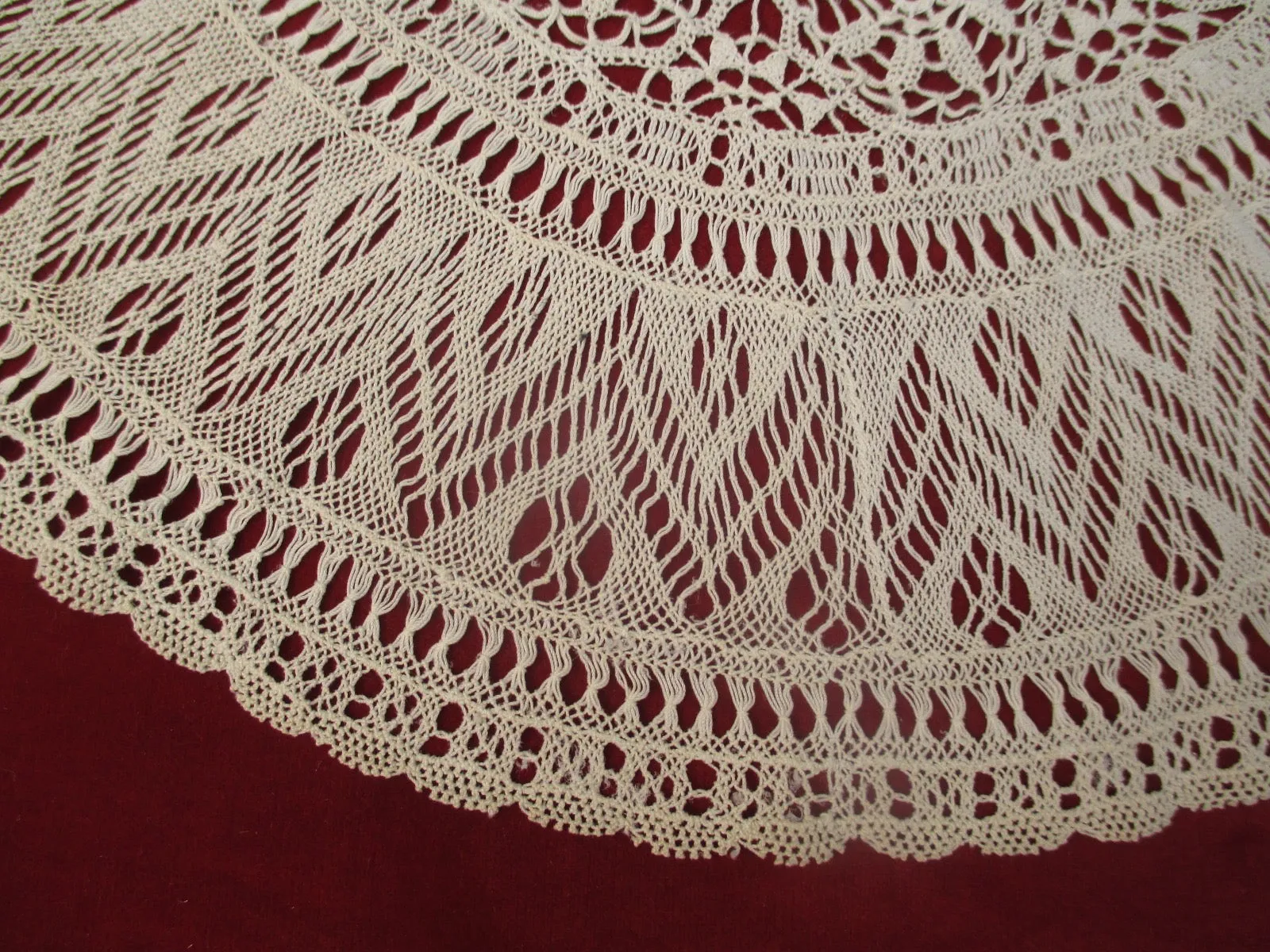 Antique Victorian Lace Doily