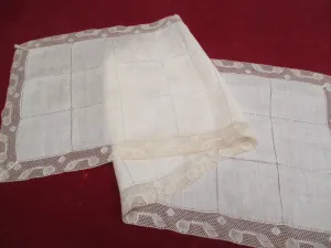 Antique Victorian Lace Runner