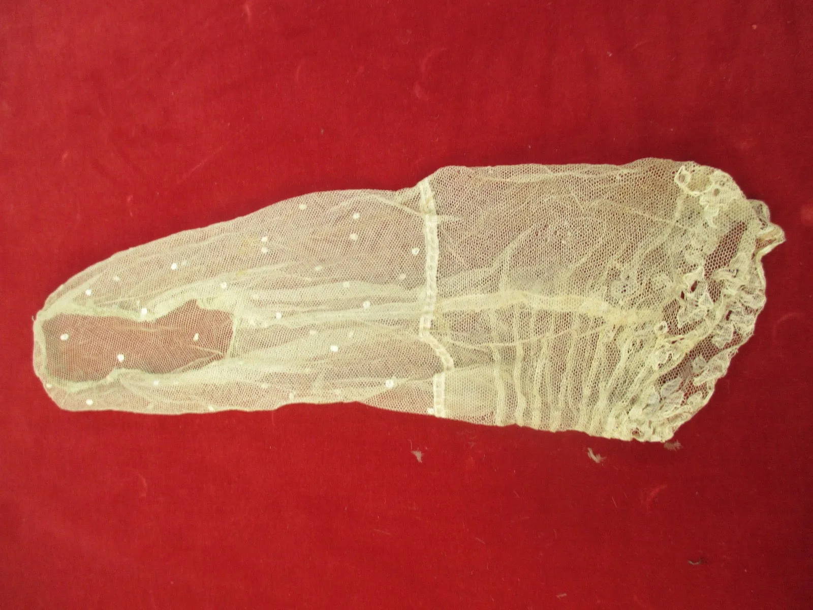 Antique Victorian lace sleeve