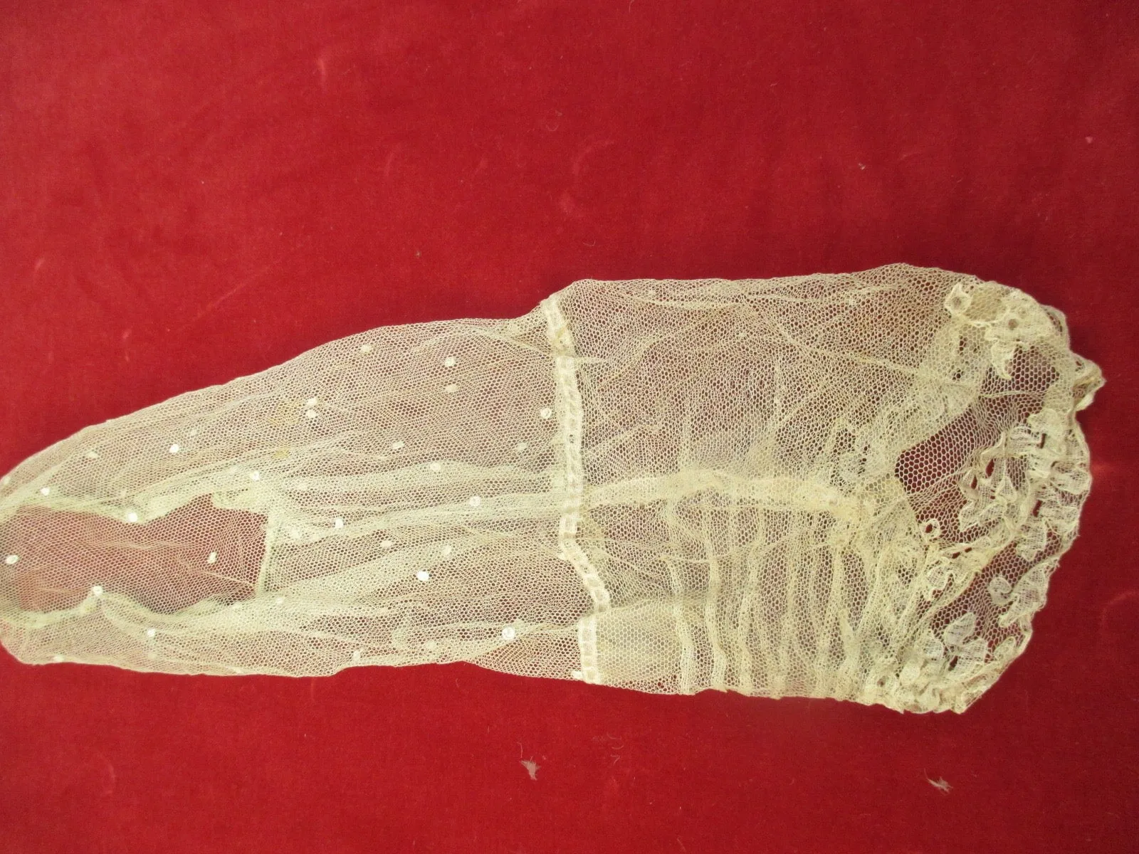 Antique Victorian lace sleeve
