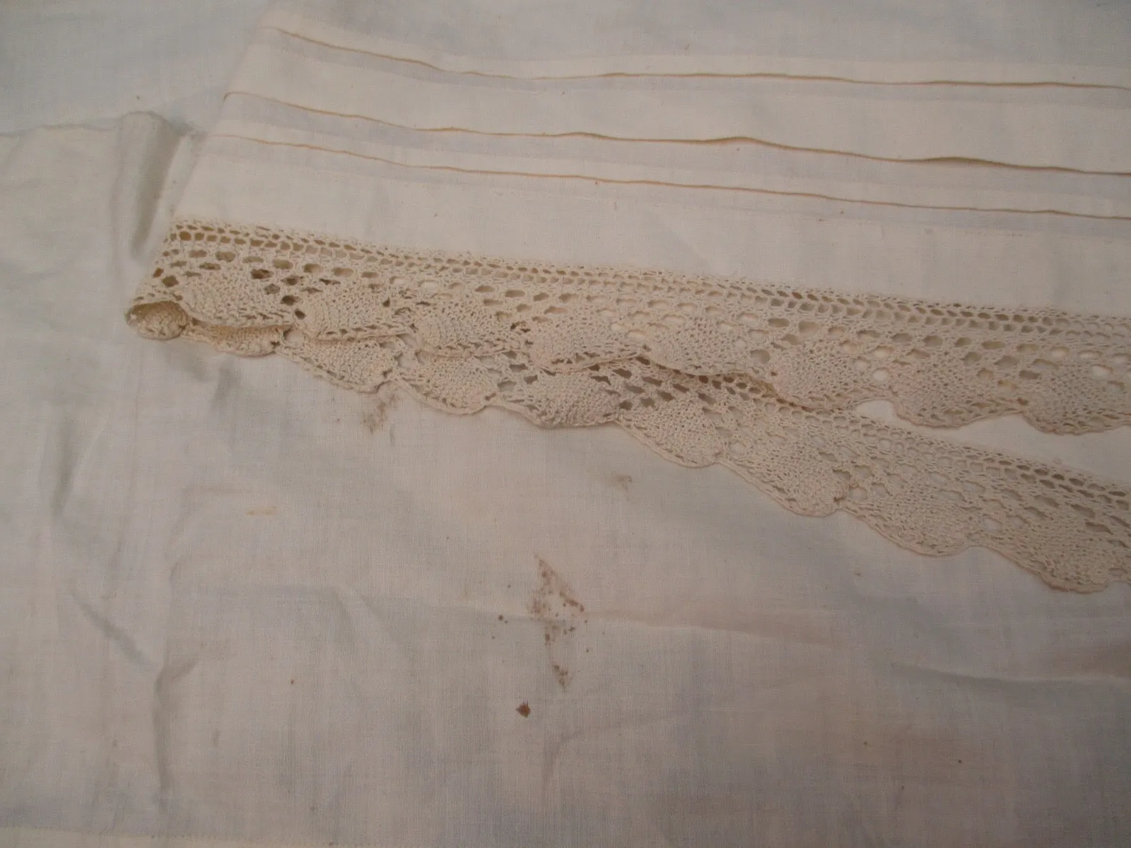 Antique Victorian Petticoat Remnant