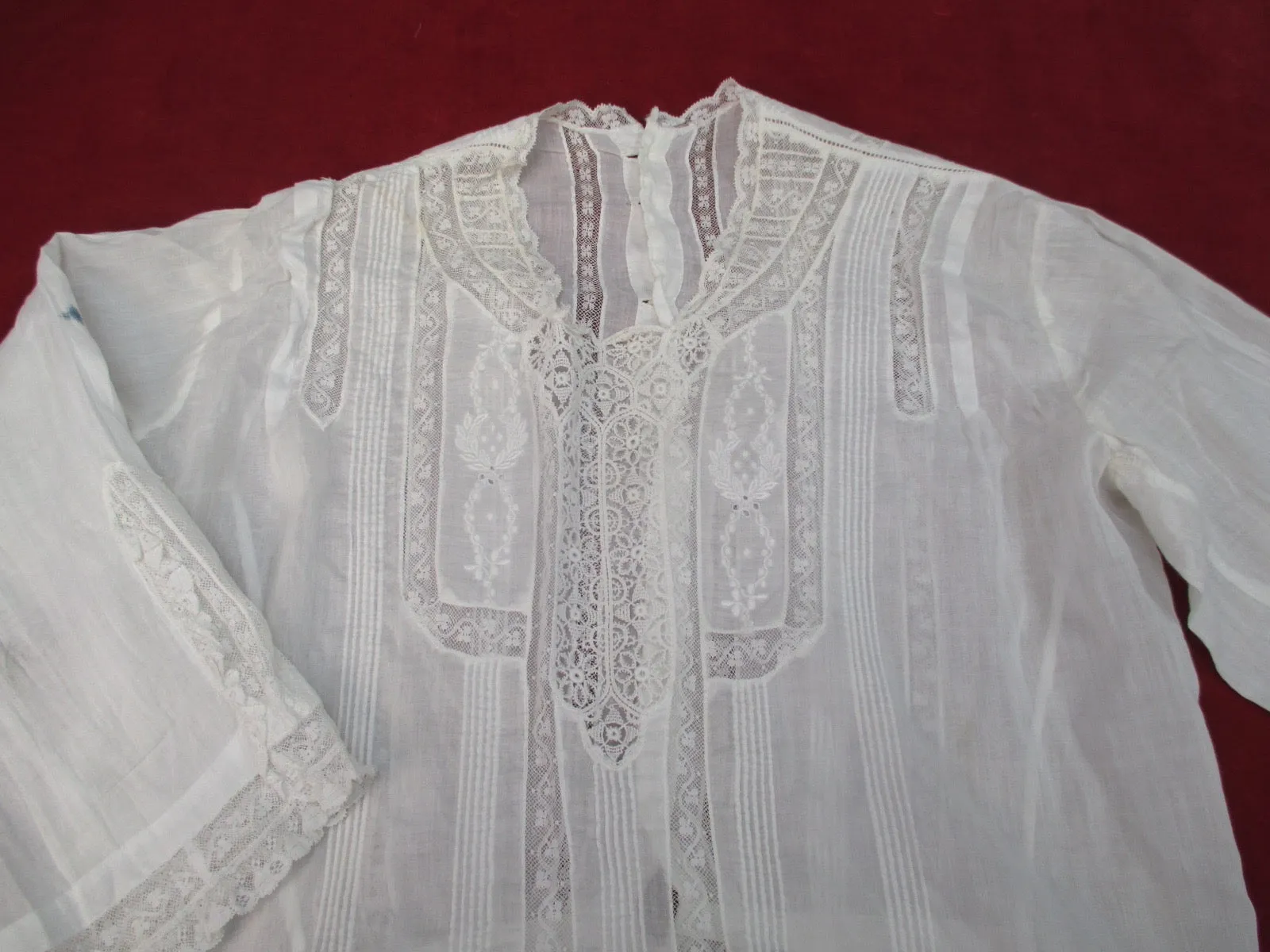 Antique Victorian waist blouse