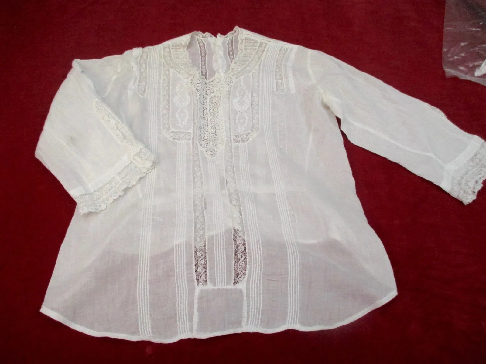 Antique Victorian waist blouse