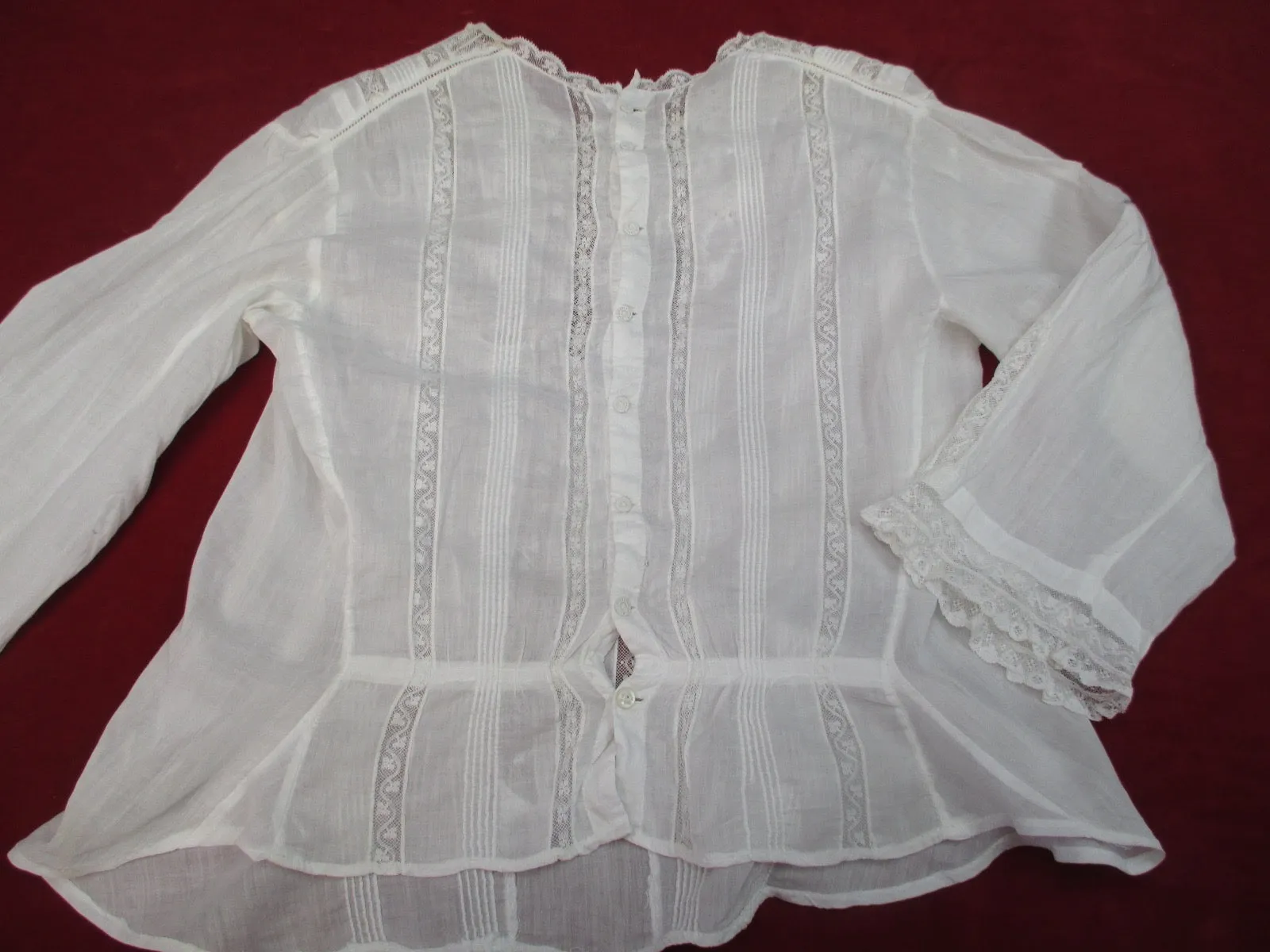 Antique Victorian waist blouse