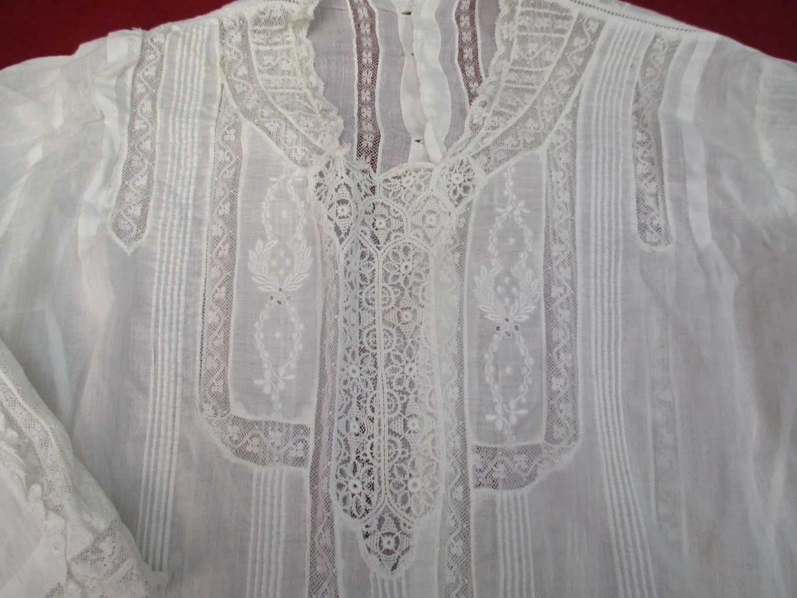 Antique Victorian waist blouse