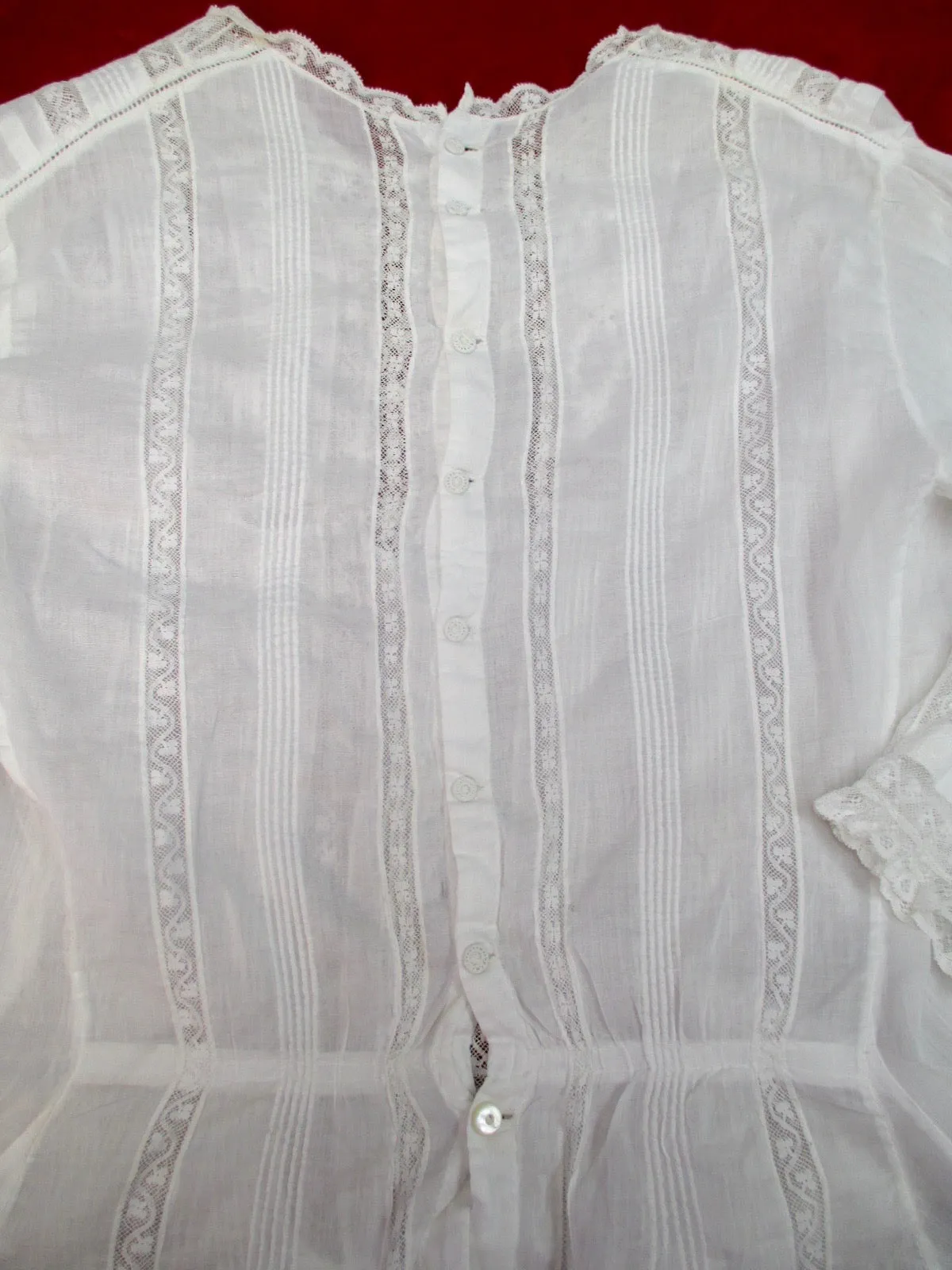 Antique Victorian waist blouse