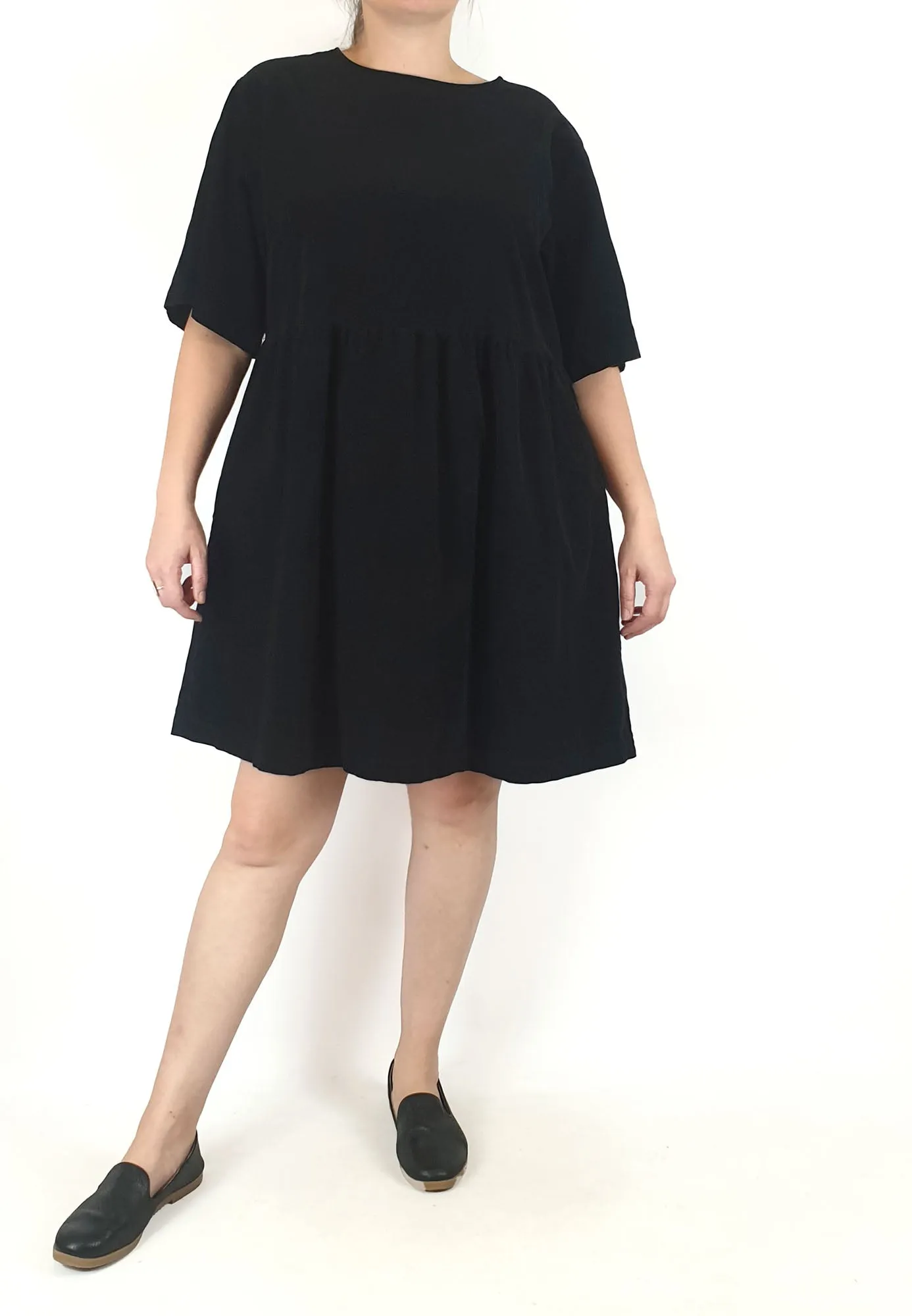 Assembly Label black cord dress size 14