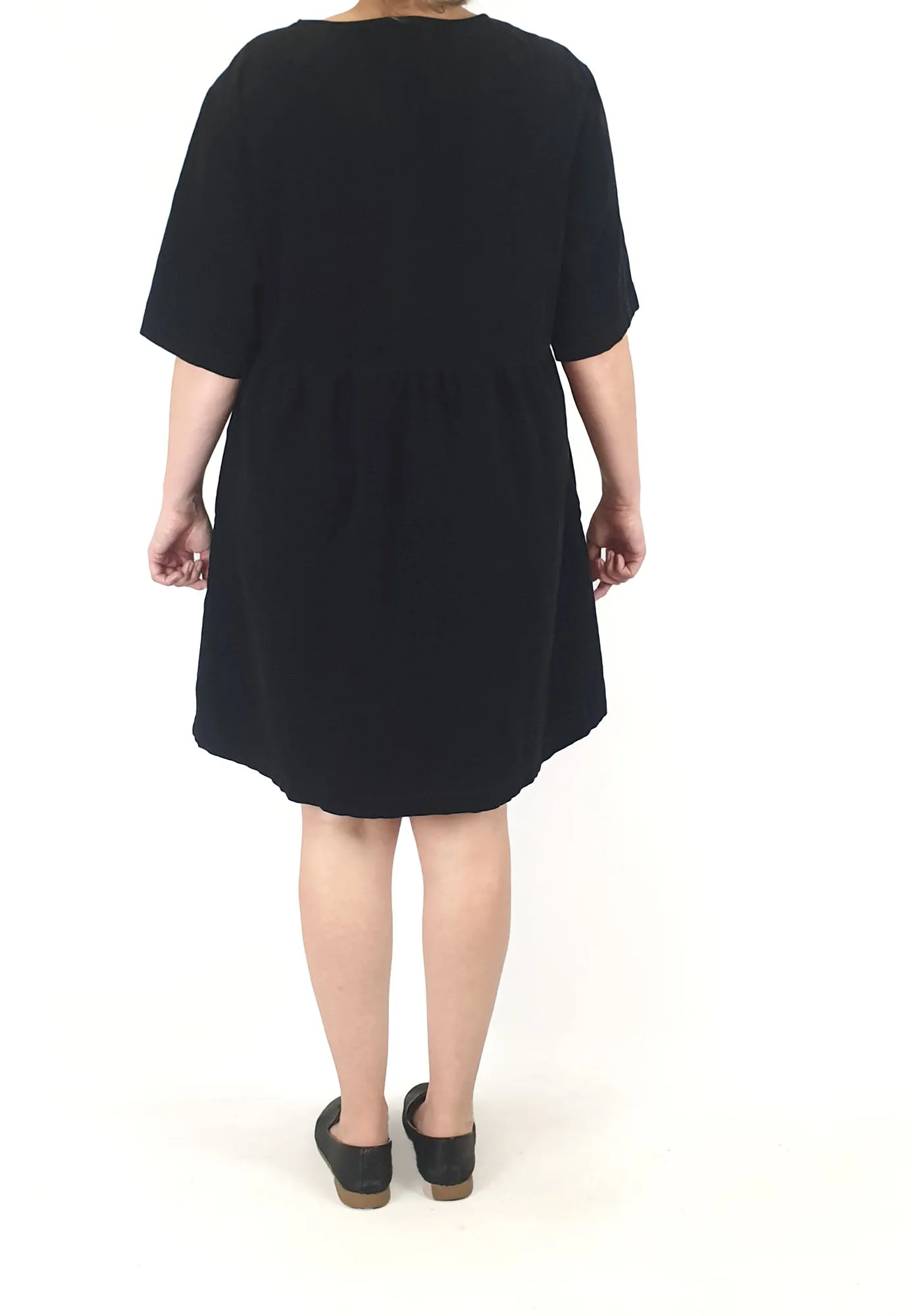 Assembly Label black cord dress size 14