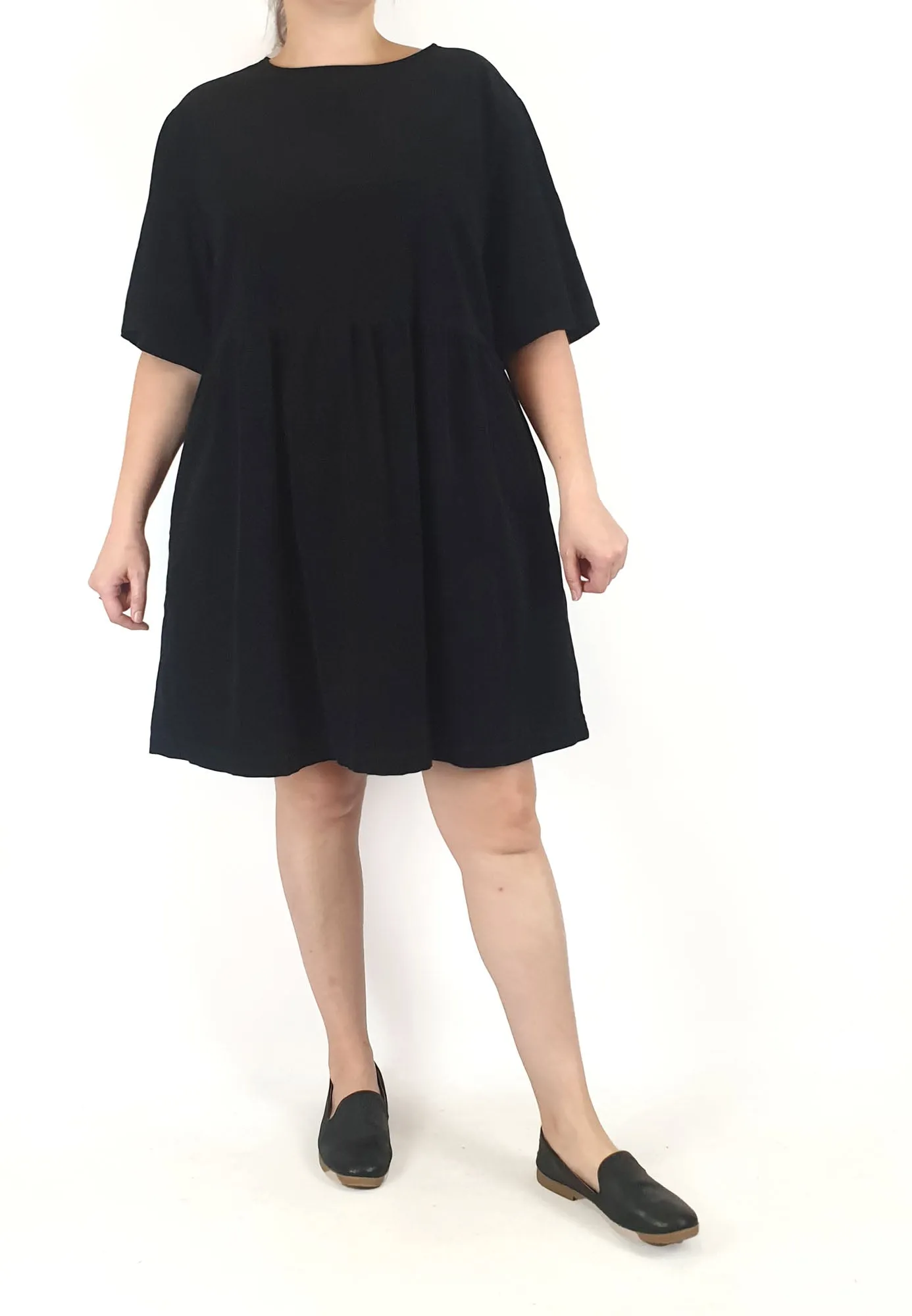 Assembly Label black cord dress size 14