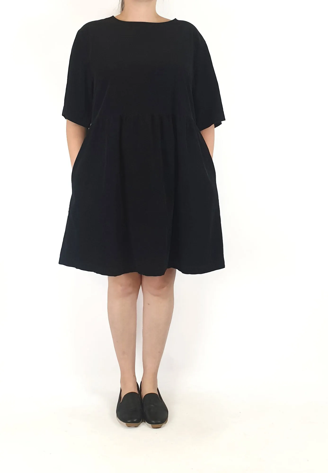 Assembly Label black cord dress size 14