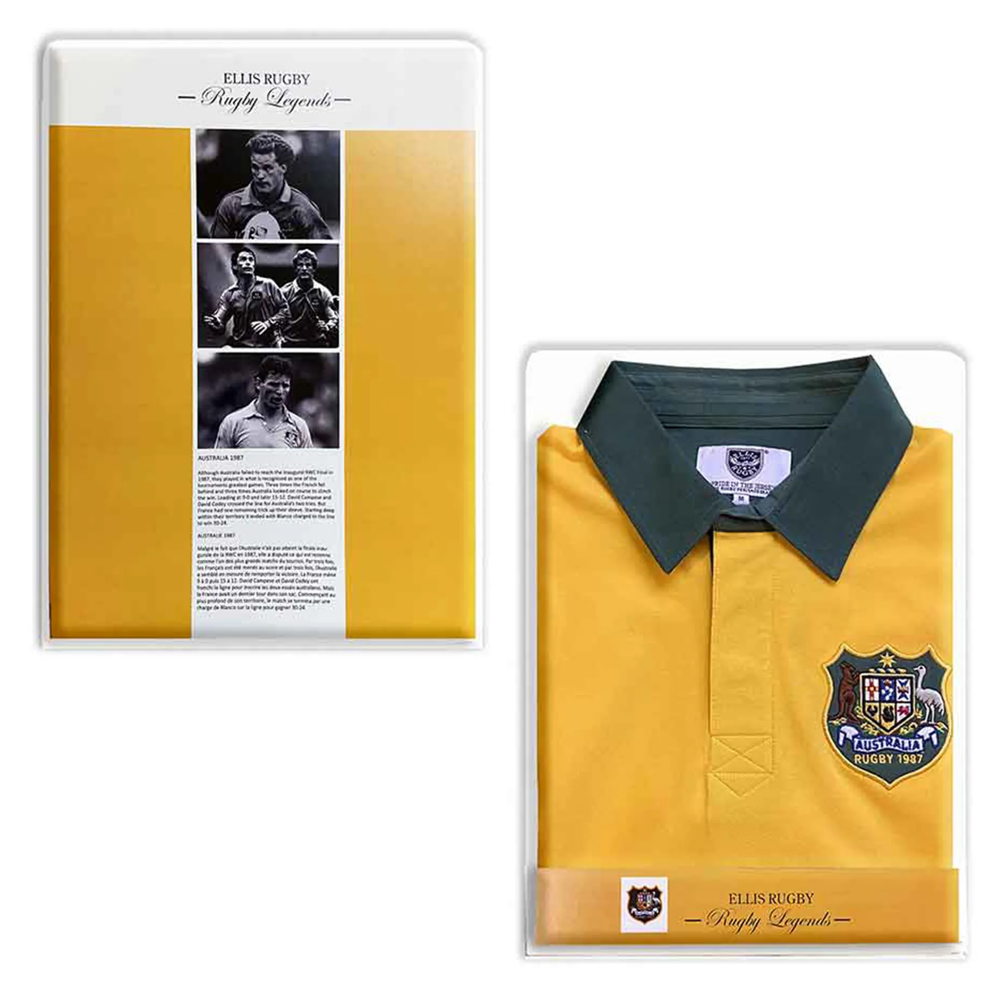 Australia Rugby 1987 Polo by Ellis Rugby