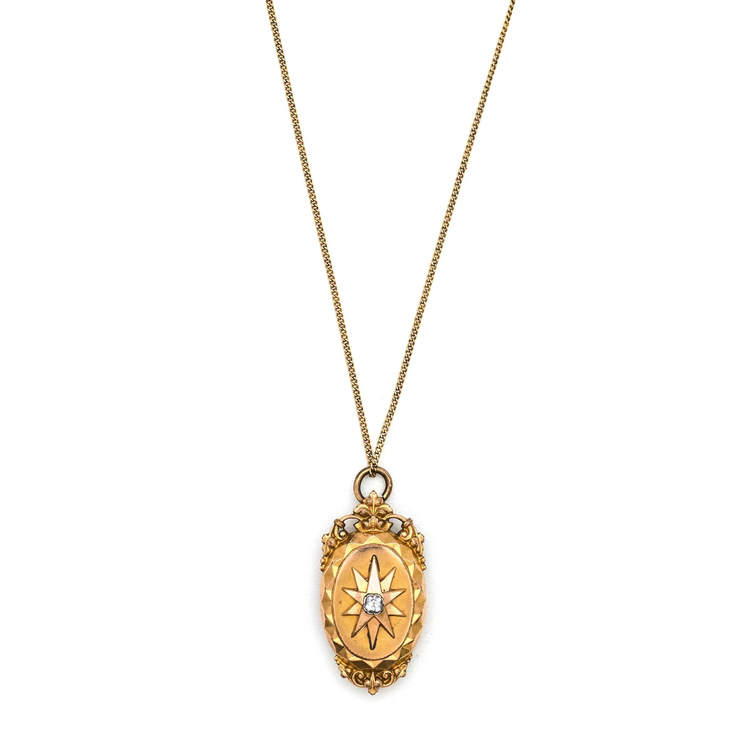 Baroque Star Locket