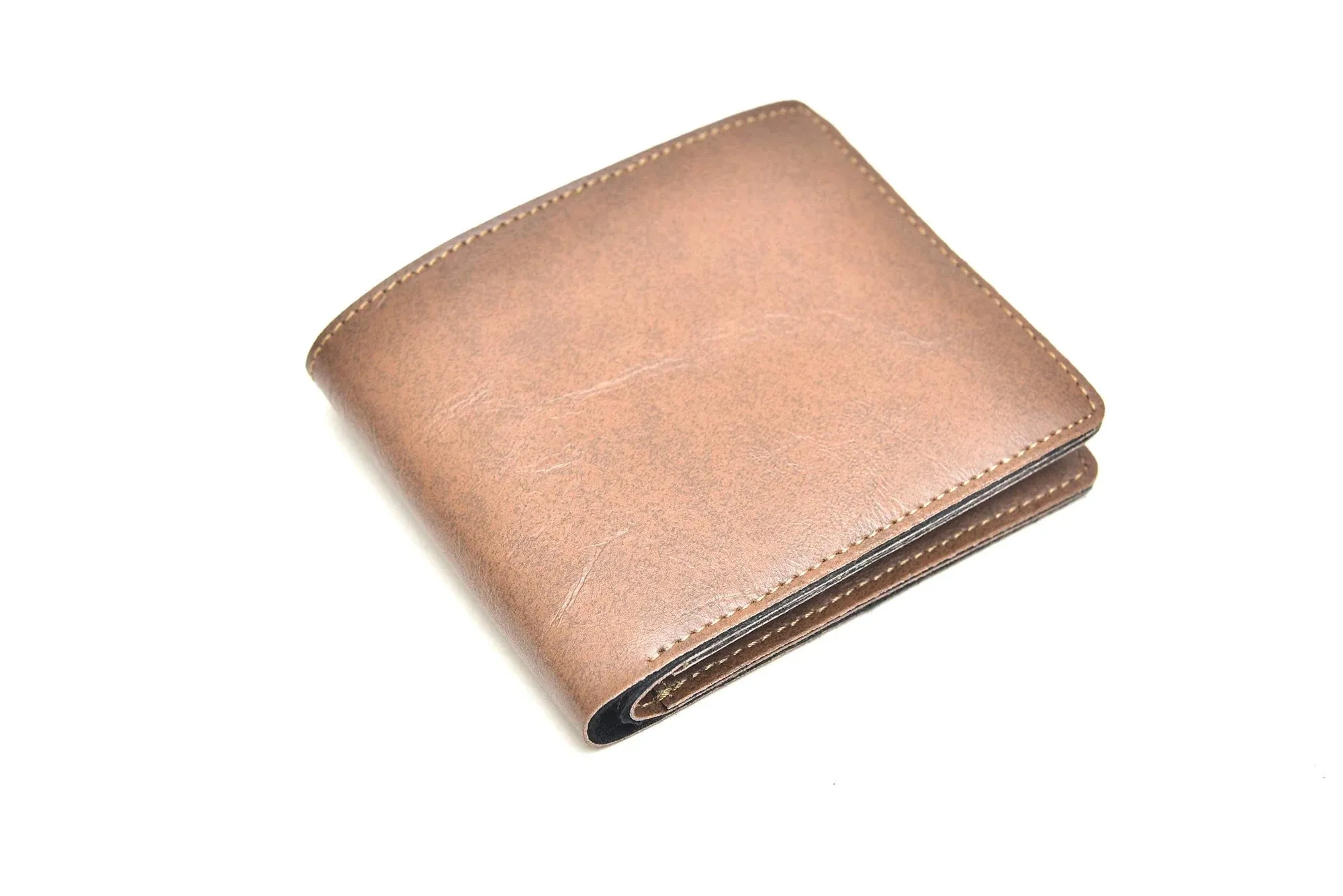 Classy Leather Customized Chain Sling Bag   Men's Wallet (Women's Combo) (Peach Brown)