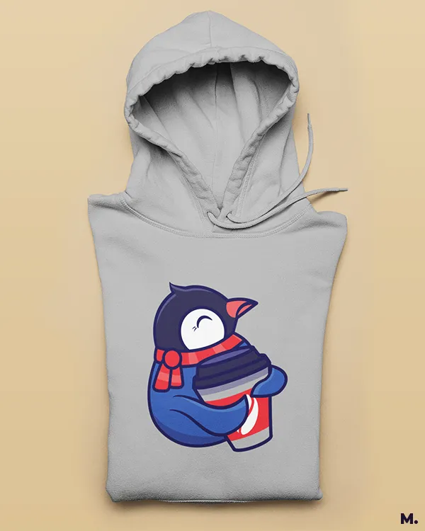 Coffee in winters printed hoodies