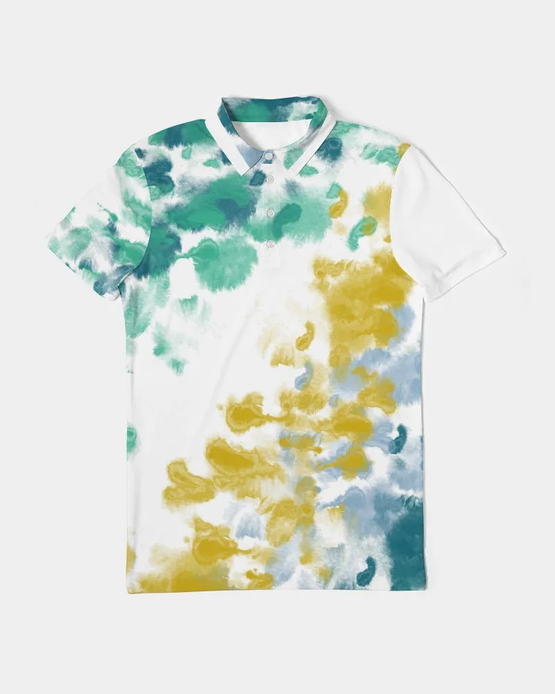 COLD SUMMER Men's Slim Fit Short Sleeve Polo