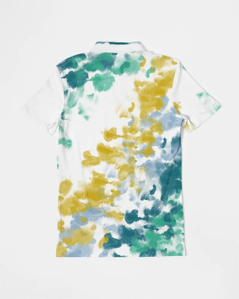 COLD SUMMER Men's Slim Fit Short Sleeve Polo