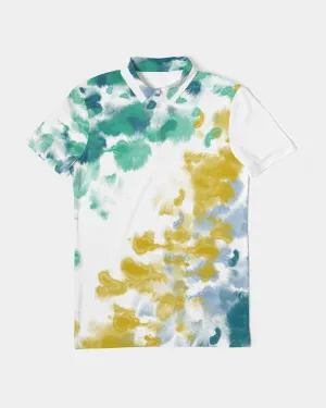 COLD SUMMER Men's Slim Fit Short Sleeve Polo