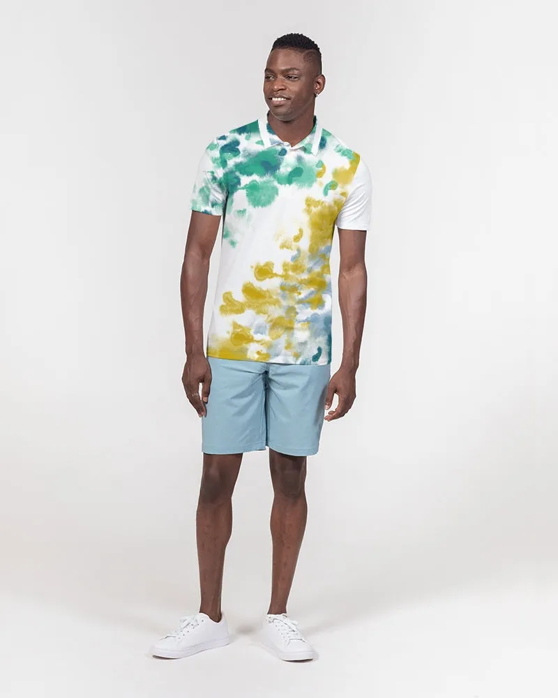 COLD SUMMER Men's Slim Fit Short Sleeve Polo