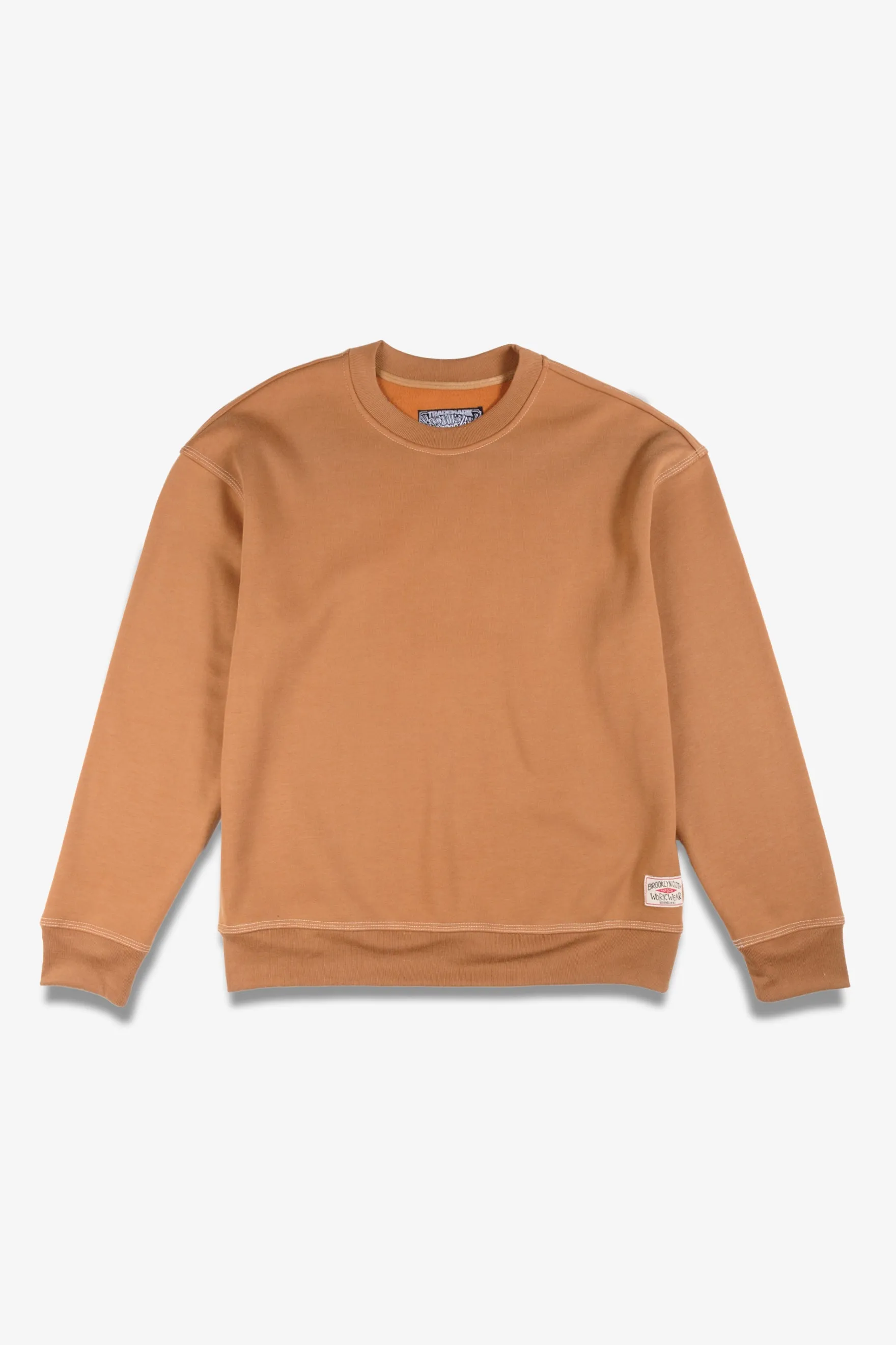 Contrast Stitch Crewneck Sweatshirt