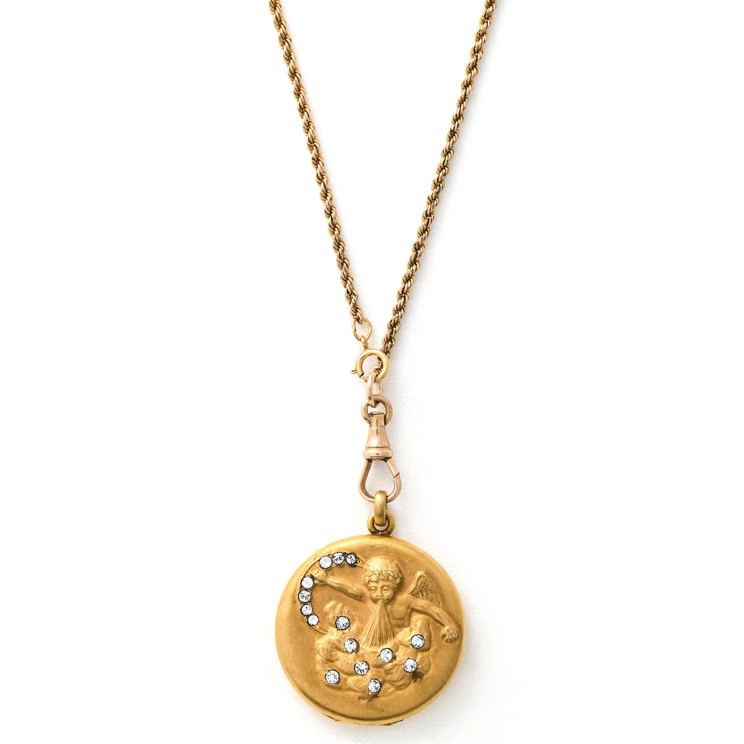 Cupid's Breath Antique Locket