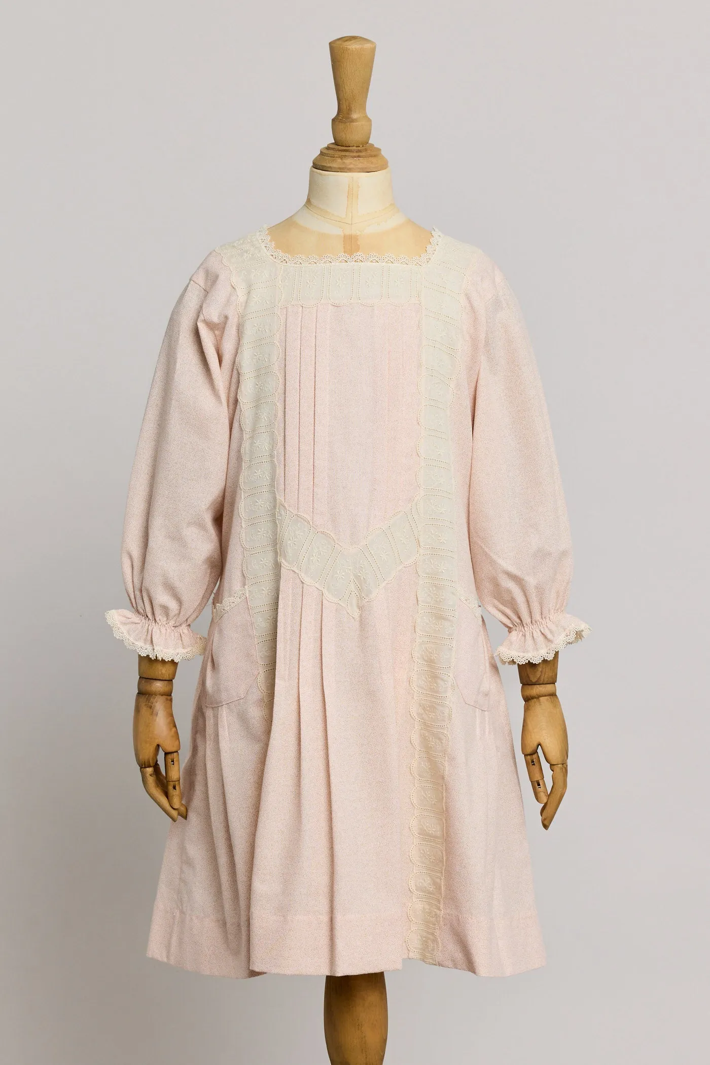 Custard Dress in Pink Glitter