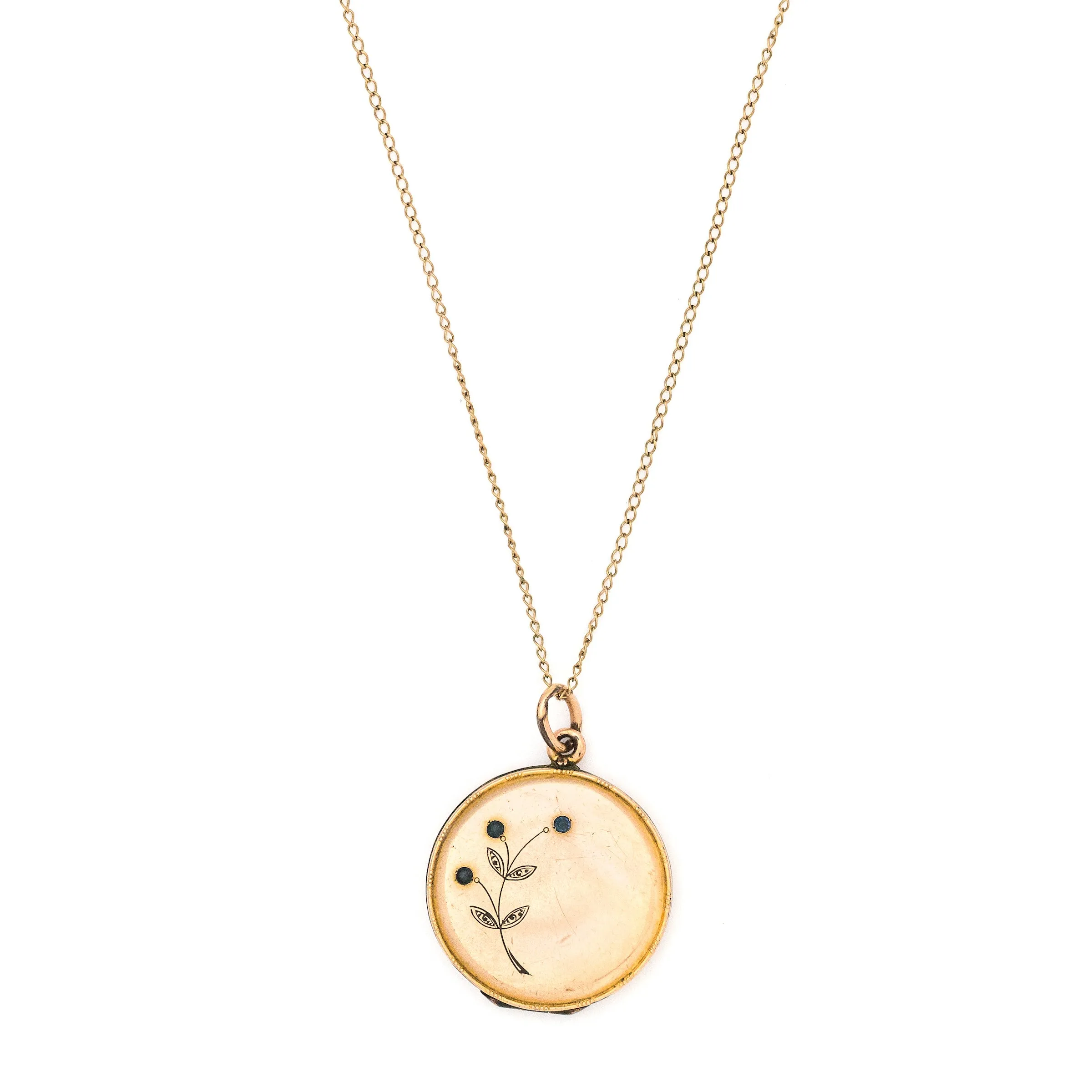 Deco Wildflower Locket